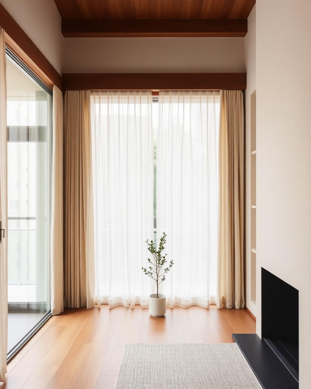 Intérieur immobilier minimaliste